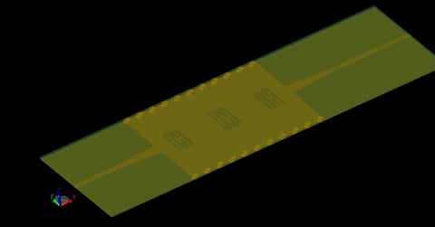 Substratintegriertes Hohlleiterfilter mit CSRRS-Bild