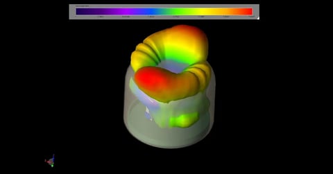 Indoor Connected Home Smart Speaker WiFi Router Leistungsanalyse mit XFdtd EM Simulation Software Image